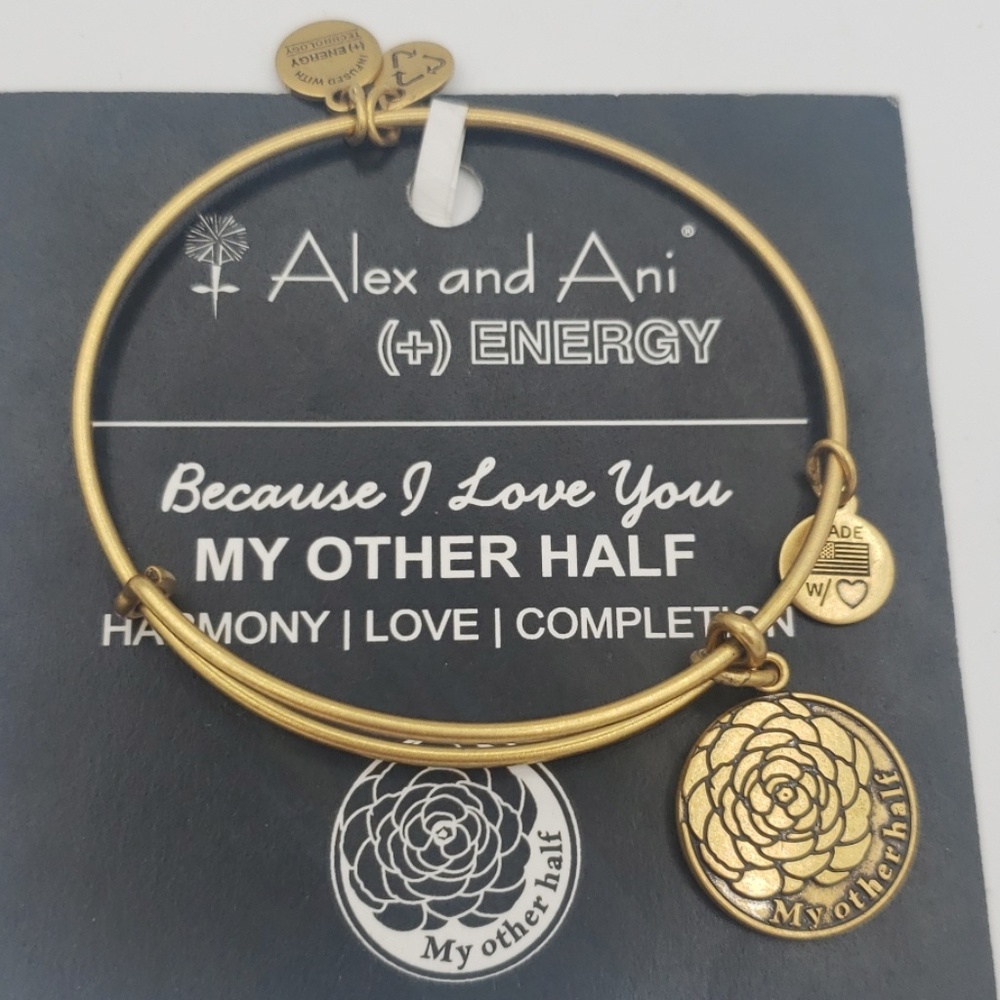 NWT Alex and Ani My other half bangle